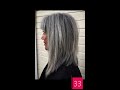 Best Haircuts For GRAY Hair For Women over 50 60