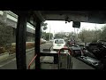 Japanese Bus Driver's view : From Tokorozawa Station to Omiya Station [Seibu bus route 大34]