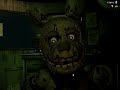 Fnaf 3 - No more pizzeria (Springtrap and BB are terrible as heck)