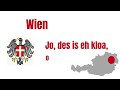 7 Austrian Accents - 1 Sentence