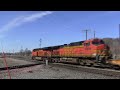 HD - Railfanning BNSF Ottumwa Subdivision 3-21-2013