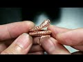 I Turned Copper Into Snake Rings | Jewelry handmade