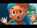 Blippi Learns About Super Fast Race Cars! | Blippi Wonders - Animated Series | Cartoons For Kids