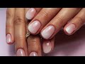 Easy Baby Boomer on Short Natural Nails! Using Gels & Pigments