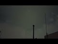 13 septiembre 23, 20:30hrs. Hay rayos de luz pero no mancha morada. Tormenta eléctrica.