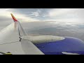 10 minutes of in flight footage from a 737-700