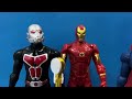 Superheroes battle in Ice bath - Spiderman - Iron-Man - Batman and Super-Man