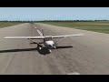 X-Plane 10 test landing with C172