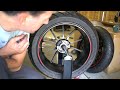 Wrestle Your Rubber - Ducati Multistrada 1200 Tyre Replacemnt