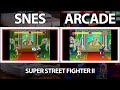 Super Nintendo vs Arcade | Comparativa Gráfica | (No Commentary)