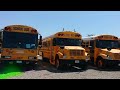 Grant Bus Yard Tour with electric school buses 🚌