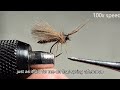 Spring Brown Caddis - Flytying with Onymphs