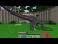 WE MADE AN INDORAPTOR! Jurassic World Minecraft DLC Gameplay