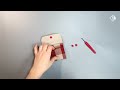 DIY How to make a card wallet easily / mini wallet / sewing tutorial [Tendersmile Handmade]