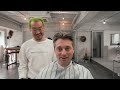 💈 Sculpting My Perfect Look: Scissor Trim & Casual/Formal Hairstyling | Maeta Barber Life, Osaka