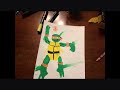 Drawing michealangelo from tmnt