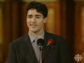 Justin Trudeau's eulogy