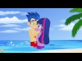 My Little Pony MLP Equestria Girls Transforms with Animation For Adults Love Story Desert Island