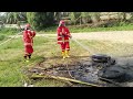 Simulasi Kebakaran Hutan dan Lahan Kebun Tanjung Medan