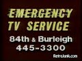 Emergency TV Service Commercial (1980) - Milwaukee
