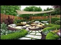 100 Modern Home Garden Landscaping Ideas 2024 House backyard Patio Design Trends | Front Yard Garden