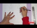 How to draw fashion figure9 heads | fashion figure   tutorial for beginners.