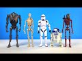 UNBOXING - Star Wars The Black Series - PHASE II CLONE TROOPER & BATTLE DROID - Hasbro #starwars