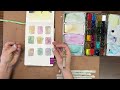 Watercolor Journal Day 17 (Swatches and Doodles)