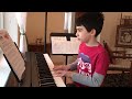 Dash 2 playing The Rainbow on piano
