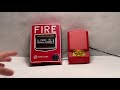 Wheelock Exceder LSTR-NA LED Fire Alarm Strobe Overview + Test