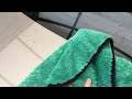 Small demonstration from the Autofinesse Delux drying towel.