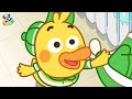 There's a Monster in My Tummy | Good Habits | Sheriff Labrador Cartoon | BabyBus TV