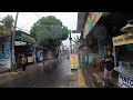 Walking in Rain and Enjoy the Raindrops at Kampung Inggris Pare Kediri Indonesia | Sleep | ASMR