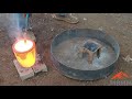 Silver Smelting & Refining From Film With Ancient Techniques