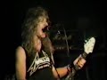 Metallica: Cliff Burton's solo + Whiplash (slightly better quality)