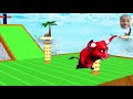 Long Slide Game With Elephant Gorilla Buffalo Hippopotamus Tiger - 3d Animal Game - Funny 3d Animals