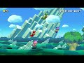 Super Mario Maker 2 - 4 Players All Power-Ups (Mario, Luigi, Toad, Toadette)