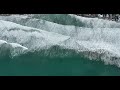 Un-Edited Drone | Mavic 3 | 4k | Del Mar | Solana Beach | Ocean Waves