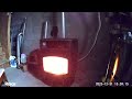 Pellet stove self ignition