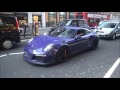Porsche GT3 RS 'drive like you stole it'! Crazy drifts and burnouts in the city