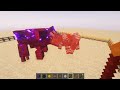 Insane Minecraft fight between ender golem vs all mobs #minecraft #gaming