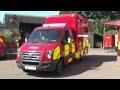 Specialist Fire and Rescue Vehicle Blue Light Demos