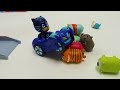 Best Color Learning Videos for Kids - ☻PJ Masks☻ Race Car Toys!