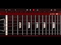 Master Of Puppets (Guitar intro) in GarageBand on iPhone.