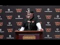 LIVE: Coach Dan Quinn Speaks to the Media to Close Out Minicamp | Washington Commanders