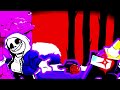 Dust/Murder Sans vs Black imposter (Perseverance x Double Kill, Danger And Defeat)