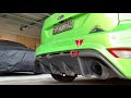 Ford Focus RS Mk2 Tarmac Rally Car COLD START and REVS!