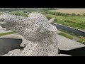 THE KELPIES SCULPTURES  THE HELIX FALKIRK SCOTLAND