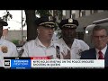 Police provide update on deadly stabbing, officer-involved shooting in Queens