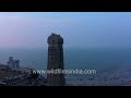 India's southern-most tip Dhanushkodi in Indian Ocean Shiva statue Tamil Nadu Kerala Karnataka